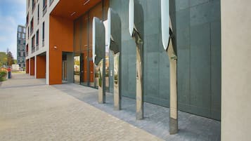 Entrada de la propiedad