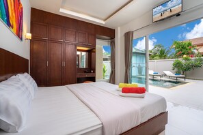 Villa, 2 Bedrooms | View from room - Charming Private Pool Villa (Rawai)