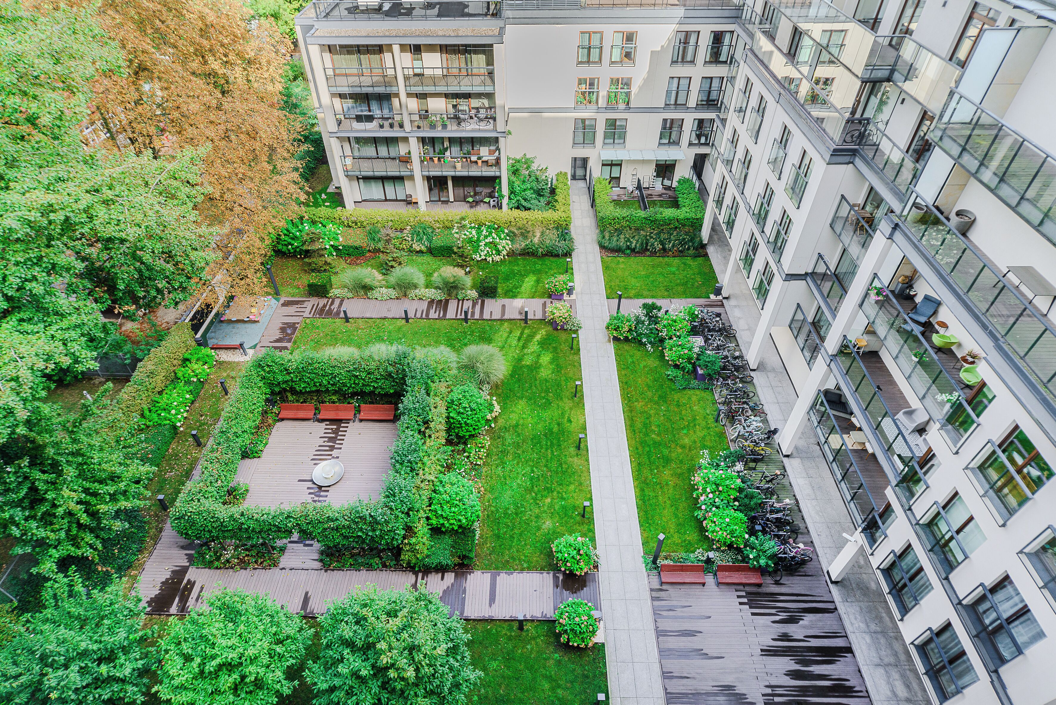 Exclusive-Apartment | Blick vom Balkon
