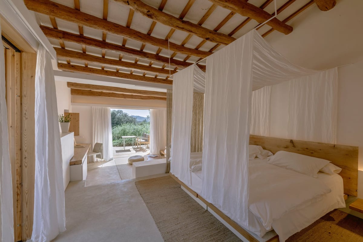 Stuga - terrass (Casita) | 1 sovrum, sÀngtillbehör av högsta kvalitet och duntÀcken