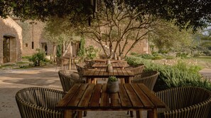 Der serveres morgenmad, frokost og aftensmad