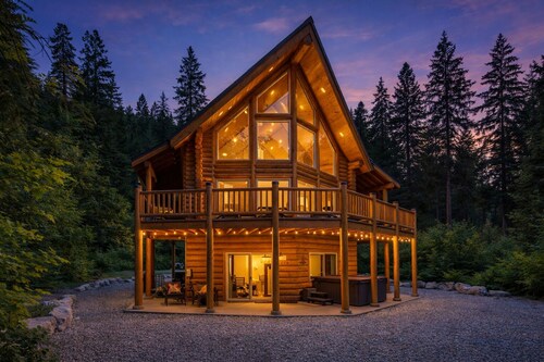 Bearfoot Chalet/ Private, Hot Tub, WIFI, Dogs OK