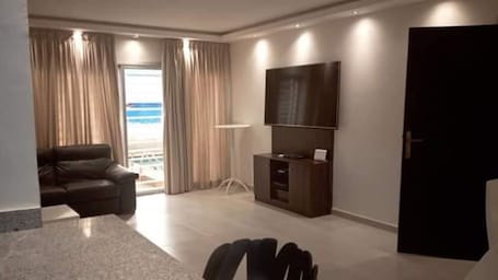 Luxury Villa, 4 Bedrooms | Living area | Flat-screen TV