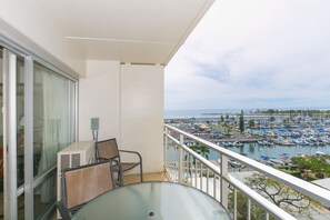 Condo, 1 Bedroom | Balcony - Spacious One Bedroom Harbor View Condos at Ilikai Marina With Private Balcony (Honolulu)