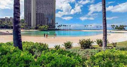 Ilikai Marina Studio City View Condos with Fully Equipped Kitchens & Free Wifi