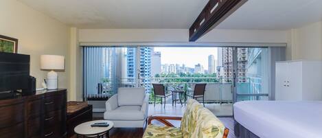 Appart'hôtel, 1 chambre | 1 chambre, fer et planche à repasser, Wi-Fi gratuit, draps fournis