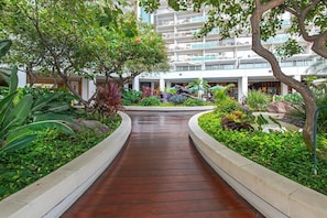 Overnattingsstedets uteområder