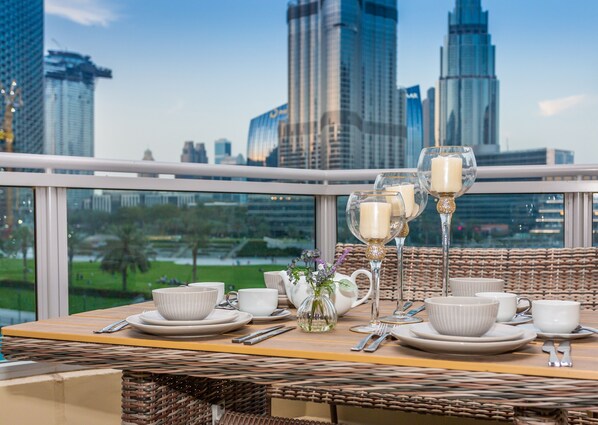 City view from property