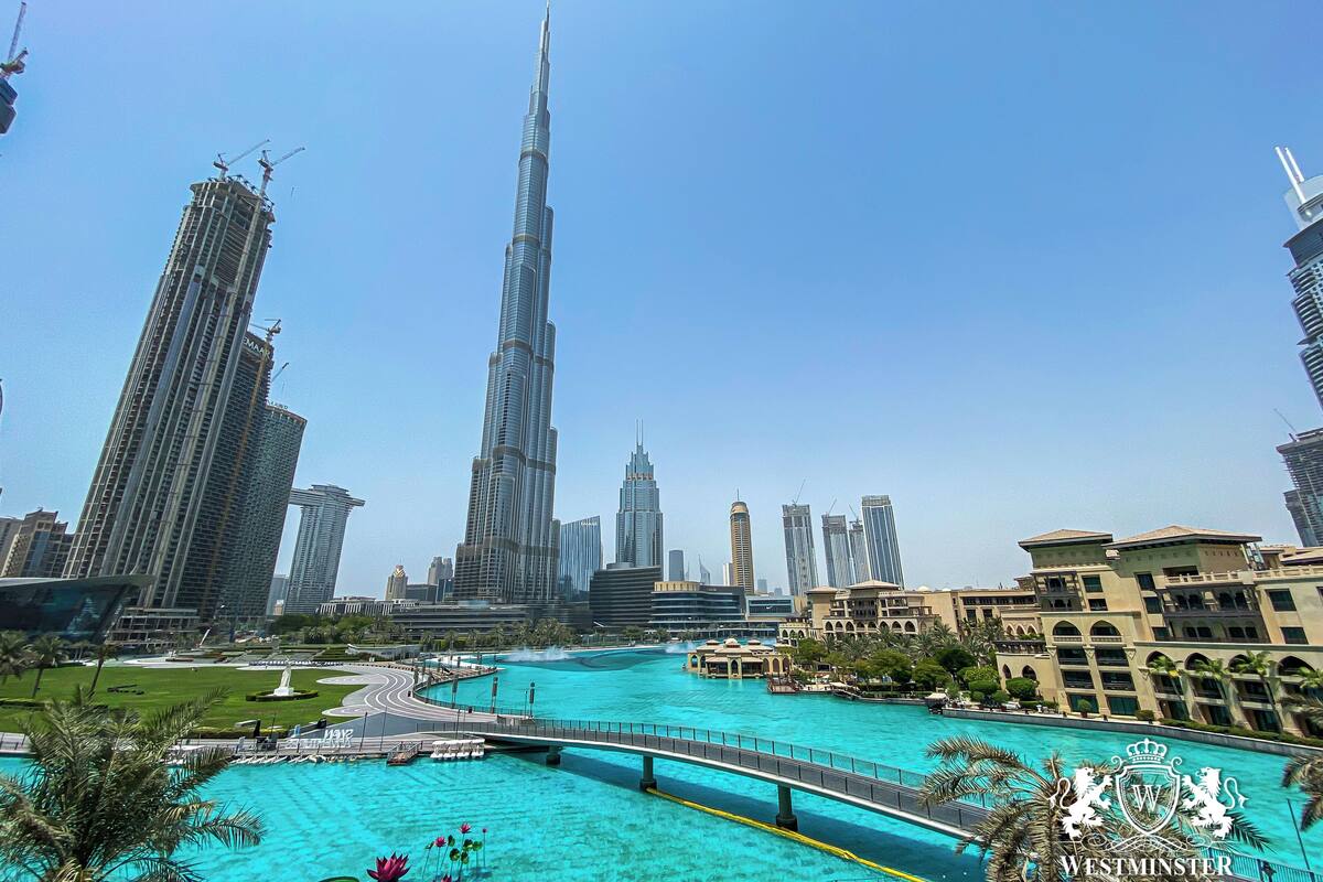 Three bedroom with Full Burj Khalifa and fountain view - 2502 | Quang cảnh từ phòng