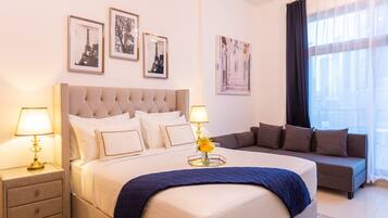 Estudi | 1 dormitori, caixa forta a l'habitació i escriptori