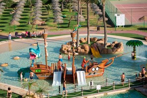 Indoor pool, outdoor pool, pool loungers - Evenia Zoraida Resort (Roquetas de Mar)