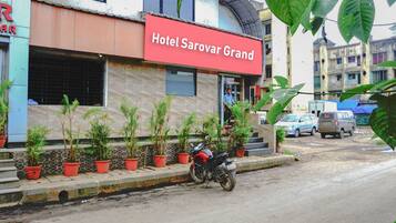 Entrada al alojamiento