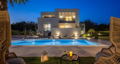 Villa Marijeta exclusive 5 star villa with 50sqm heated pool, 6 bedrooms and playroom