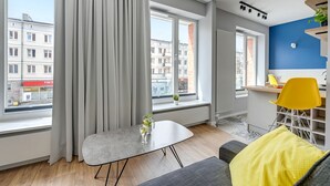 Classic Apartment, 1 Double Bed with Sofa bed (Studio) | Living area - City Break Gdańsk Rajska 8 (Gdansk)