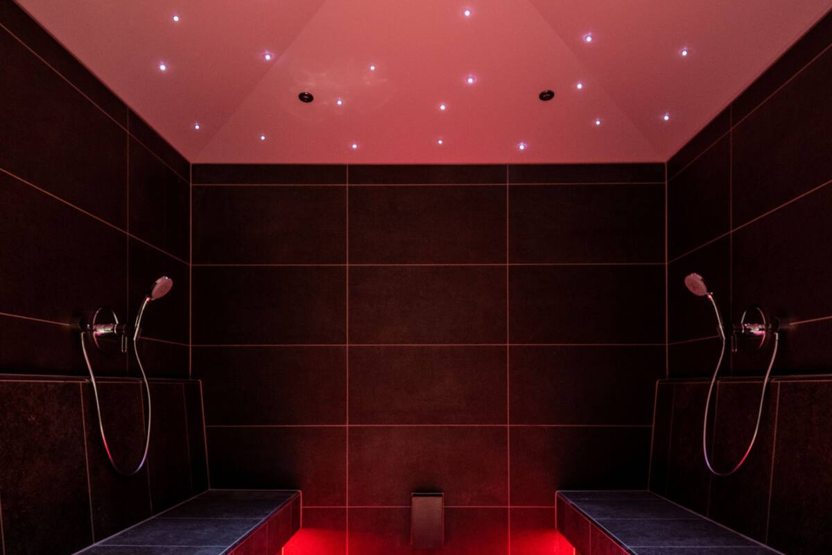 couples treatment room(s), sauna, steam room, body treatments
