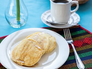 Frukostbuffé varje dag (BRL 10 per person)