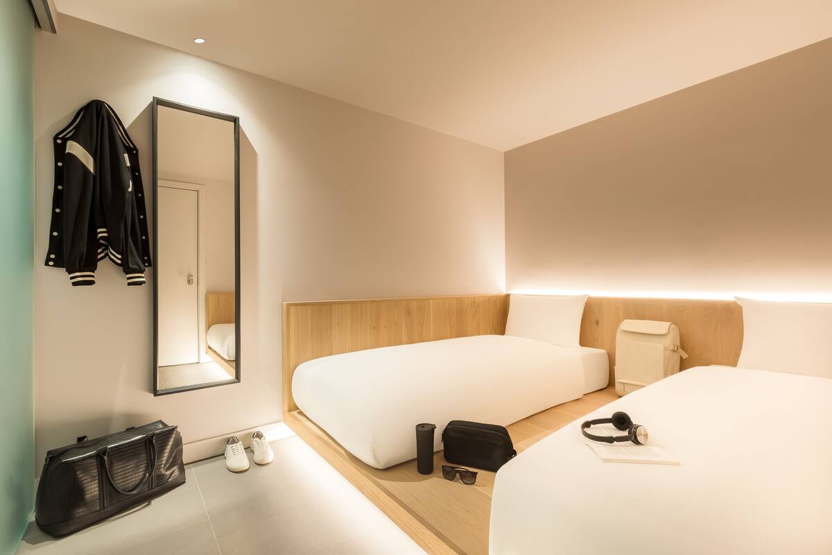 Cocoon 2 - Twin | 高級寢具、Select Comfort 床墊、隔音、免費 Wi-Fi