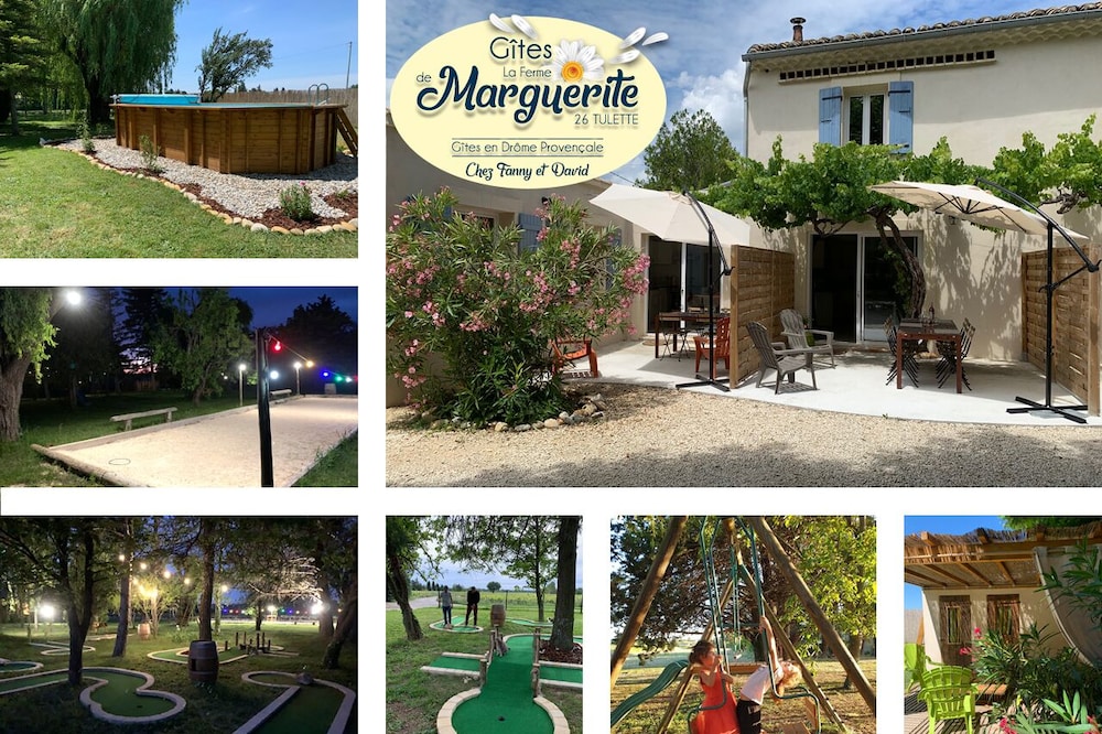 Gîtes in the vineyards, park, swimming pool, playground, pétanque court, spa ..