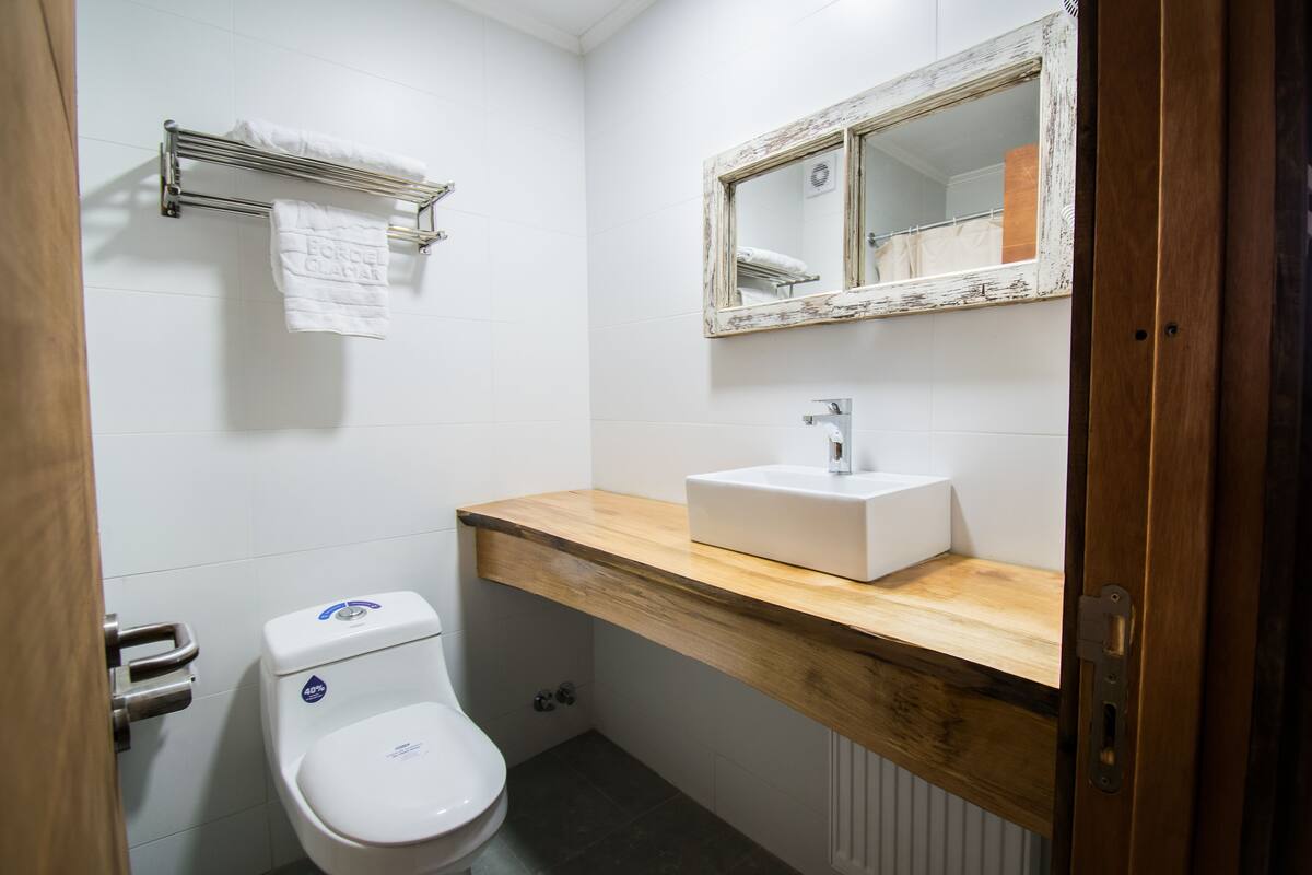 shower, hair dryer, dressing gowns, towels