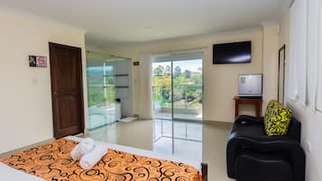 Deluxe Room, 1 Queen Bed with Sofa bed, Balcony | Premium bedding, down duvets, free WiFi, bed sheets