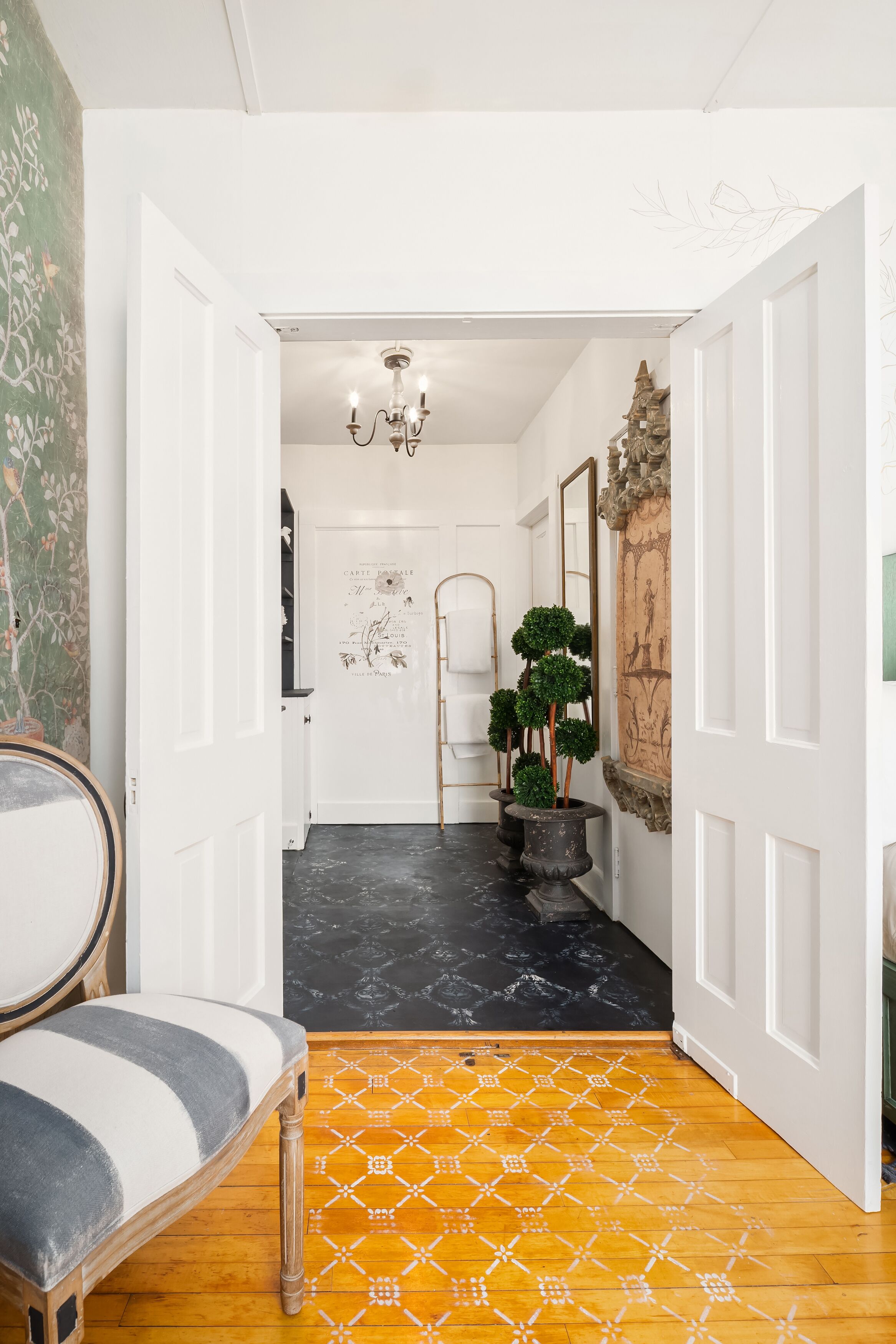 高级四人房, 2 张大床, 花园景观 (Room 10) | 高档床上用品、记忆海绵床垫、特色装修、特色家居