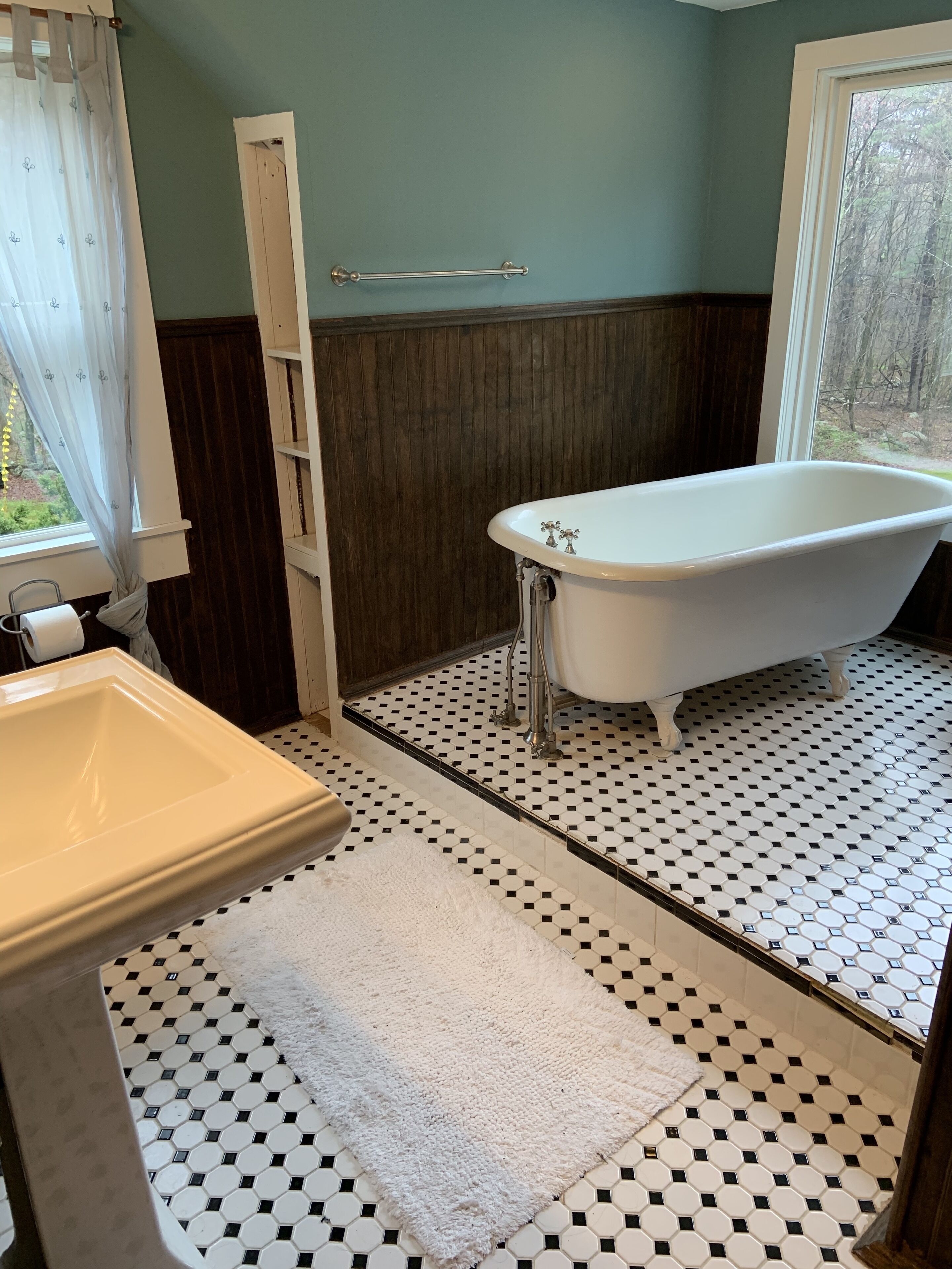 Snow has arrived!    Skiing is on!