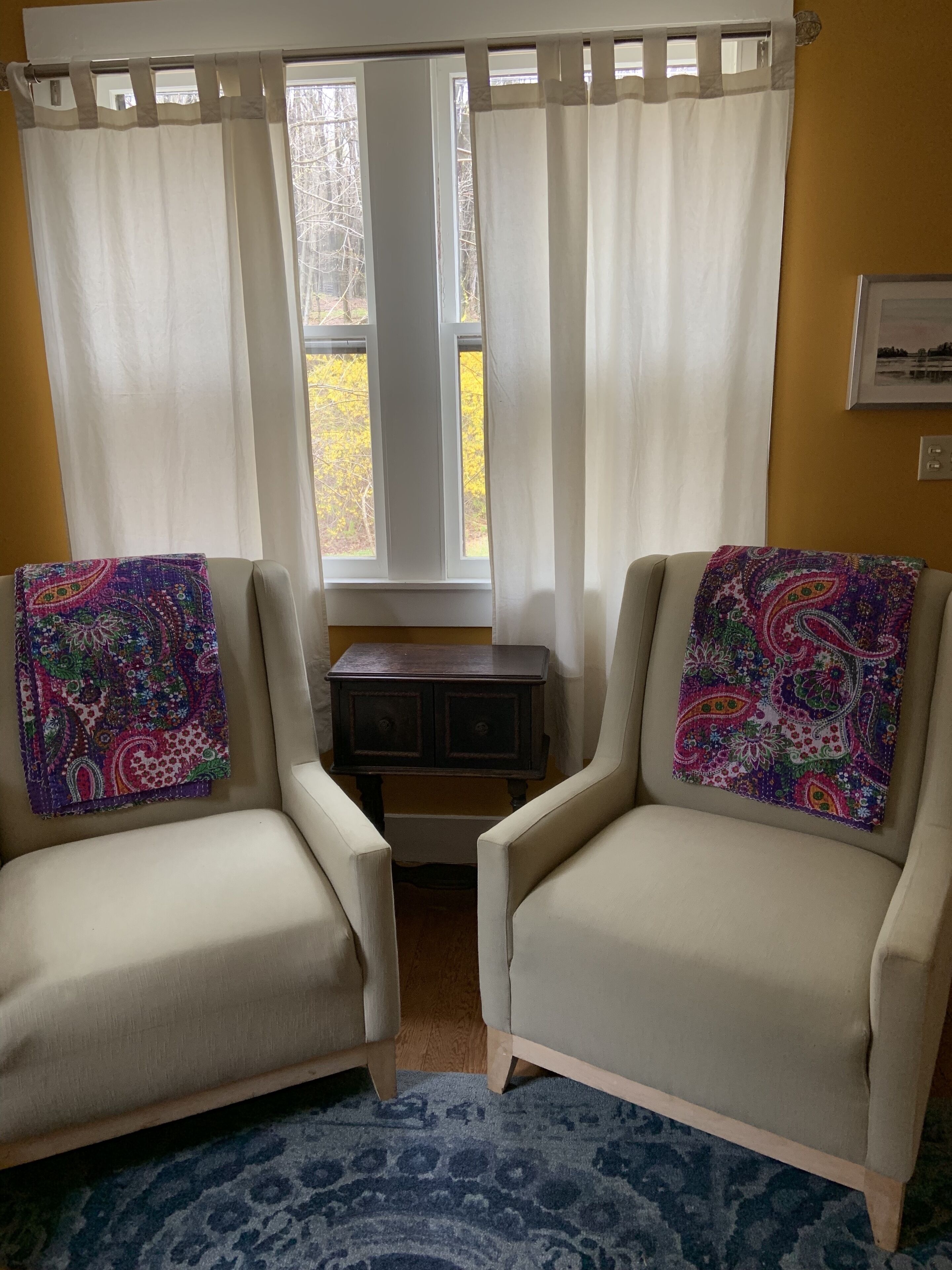 Snow has arrived!    Skiing is on!