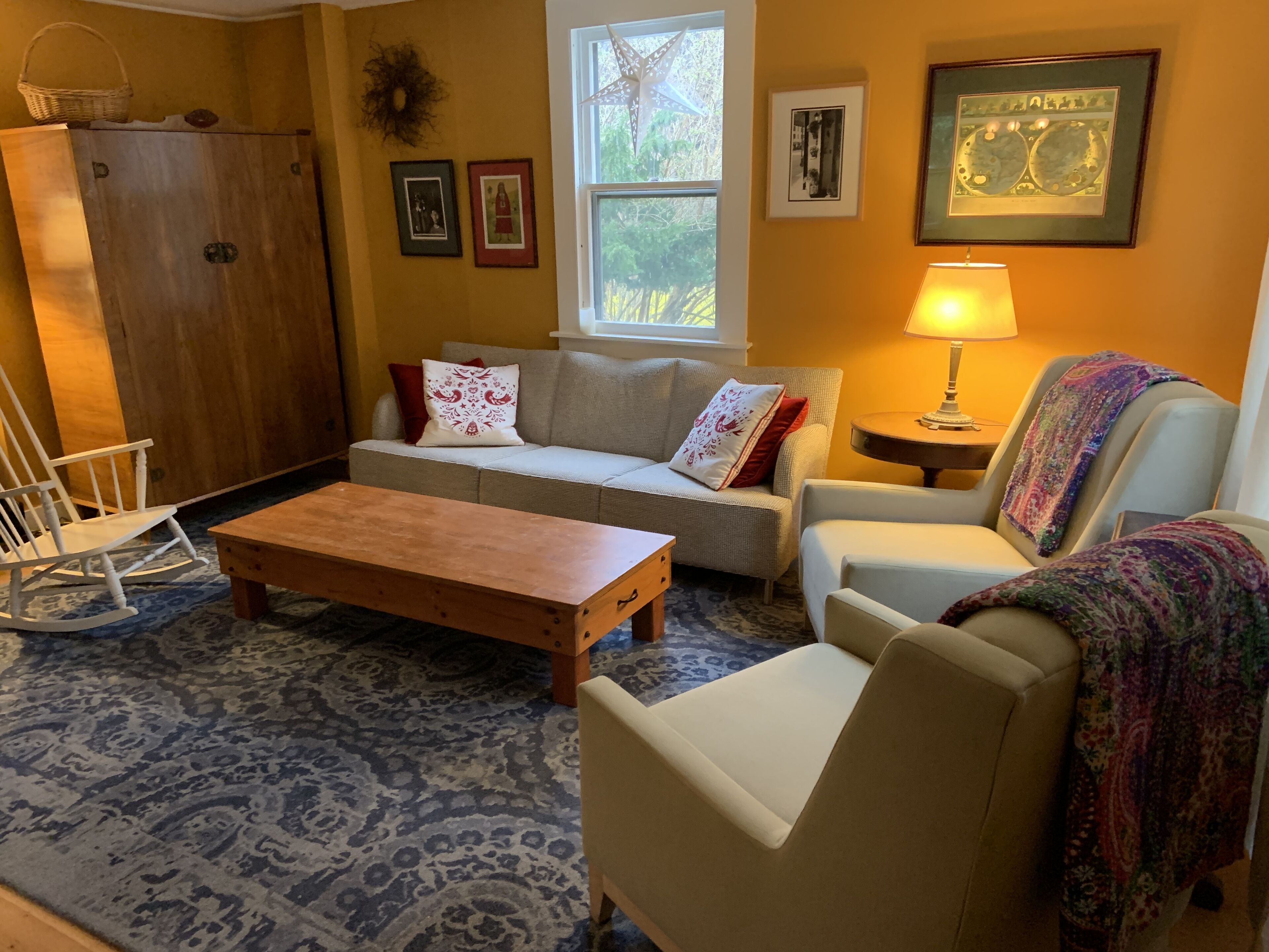 Snow has arrived!    Skiing is on!