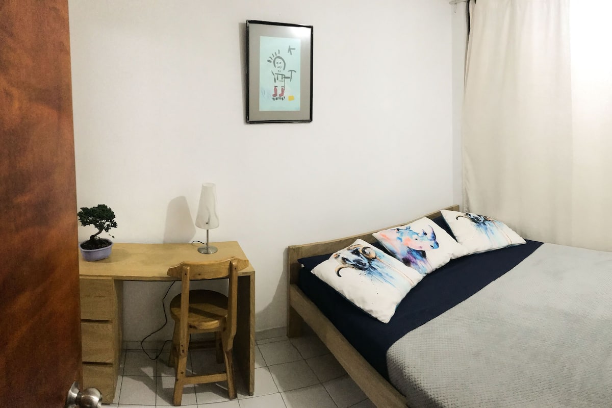 ห้องเบสิกดับเบิล | Wi-Fi ฟรี, ผ้าปูที่นอน