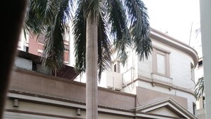 A building with classical architecture, including columns and decorative moldings. - Cairo Hotel (Cairo)
