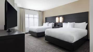 In-room safe, desk, laptop workspace, blackout drapes