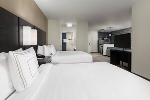 Caja fuerte, escritorio, espacio para trabajar con un portátil