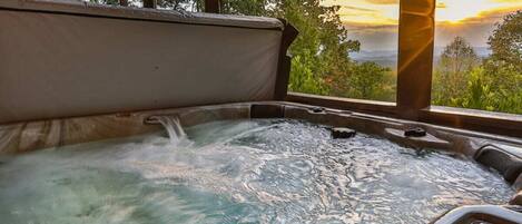 Bain à remous extérieur