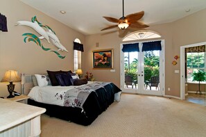 4 bedrooms, iron/ironing board, travel cot, WiFi