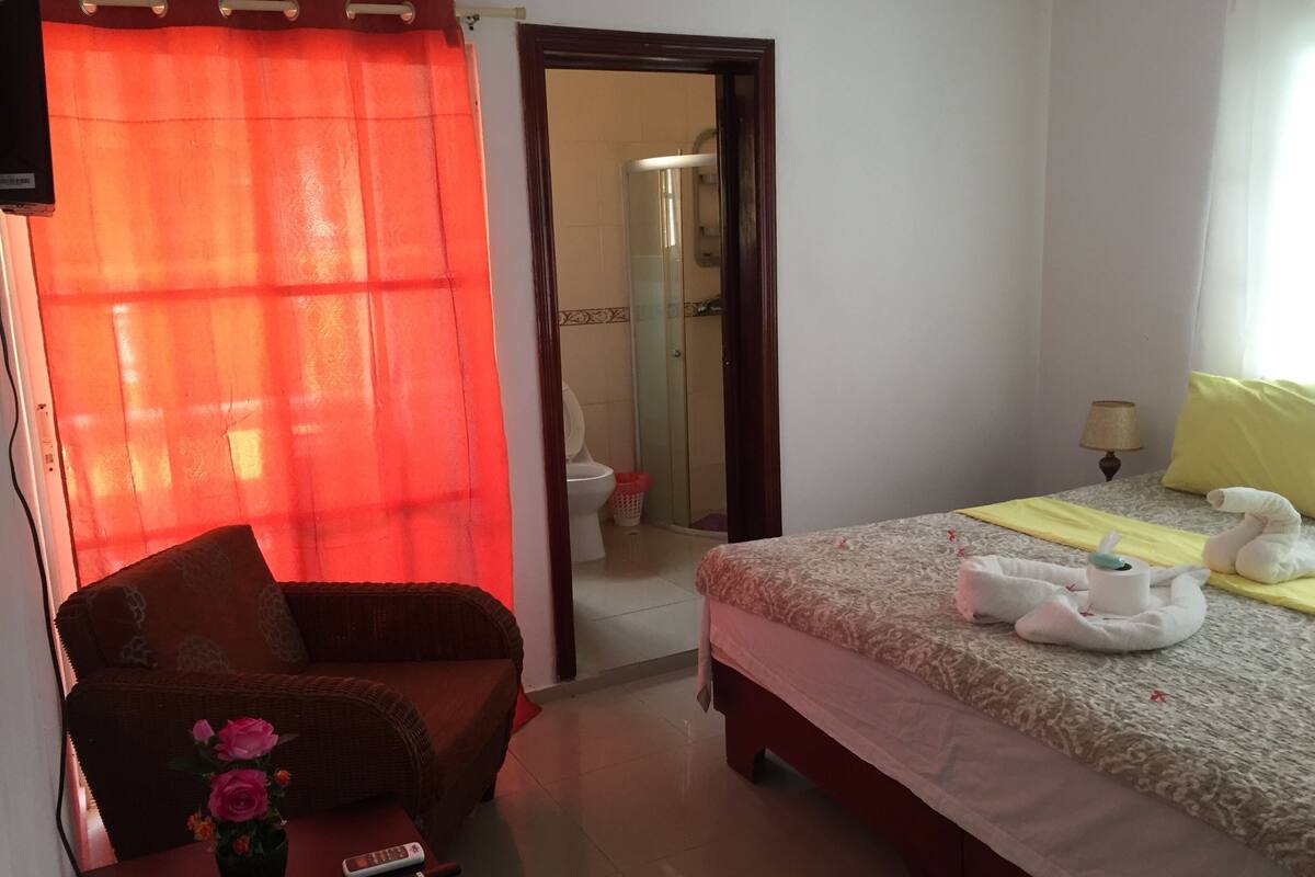 Family Apartment, 2 Bedrooms, Kitchenette, Poolside | Down comforters, pillowtop beds, laptop workspace, bed sheets