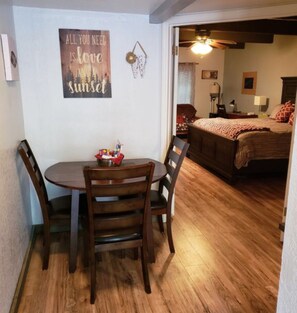 Desk, iron/ironing board, free WiFi, bed sheets
