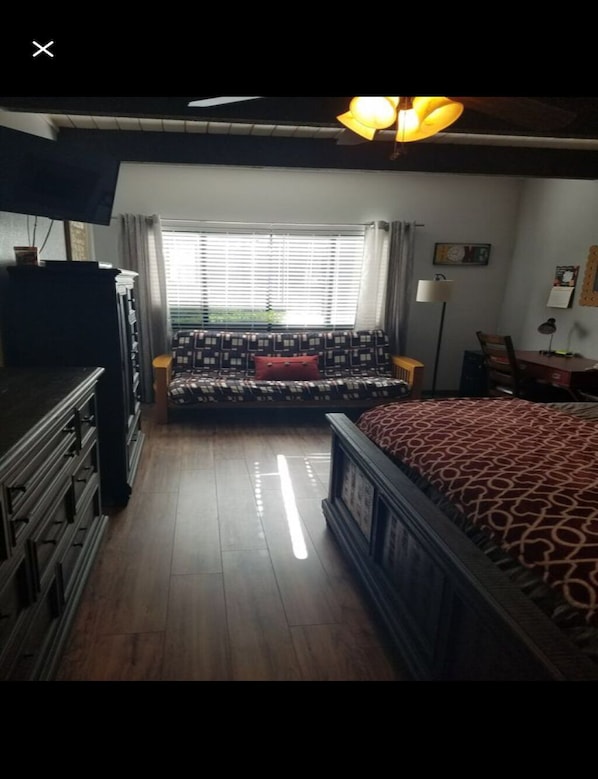 Desk, iron/ironing board, free WiFi, bed sheets