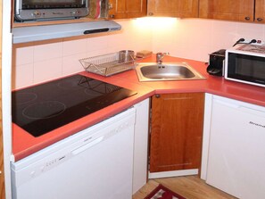 Microwave, dishwasher