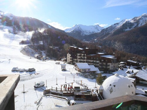 Studio pour 4 pers, au pied des pistes, vue sud, animaux admis