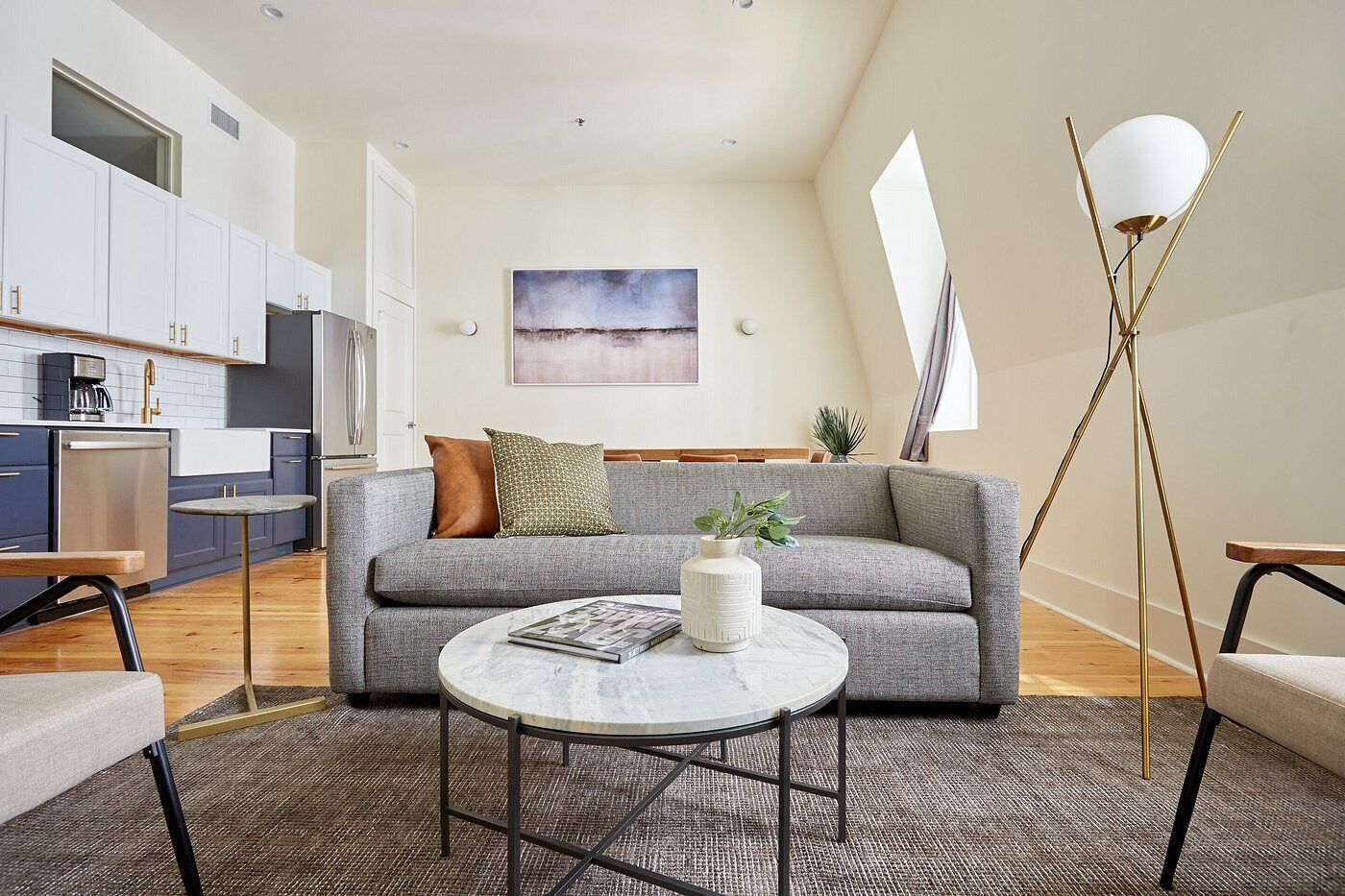 Individually decorated, individually furnished, iron/ironing board