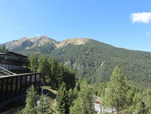 Blick von der Unterkunft