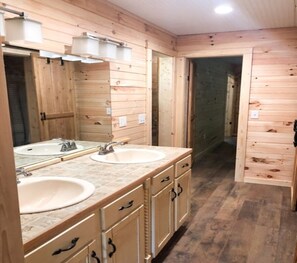 Towels, soap, toilet paper