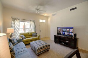 House, Multiple Beds (4562 Seven Dwarfs) | Living room | Flat-screen TV, DVD player - 4562 Seven Dwarfs (Kissimmee)