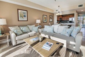 Apartment, Multiple Beds (565 Little Harbor) | Living room