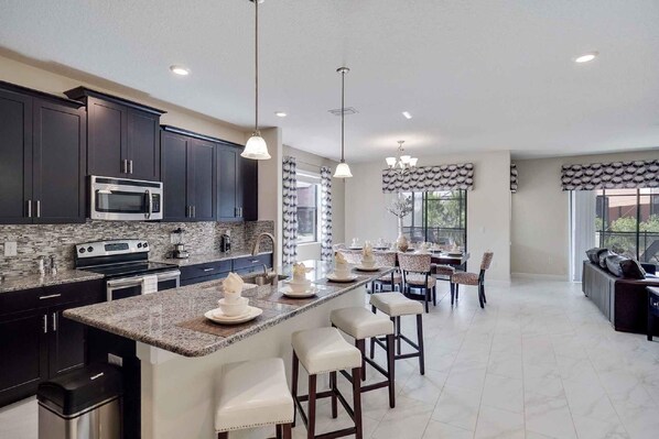 Apartment, Multiple Beds (5481 Solterra) | Private kitchen | Fridge, microwave, stovetop, dishwasher