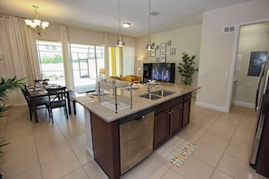 Apartment, Multiple Beds (314 Festival) | Private kitchen | Fridge, microwave, stovetop, dishwasher - 314 Festival (Davenport)