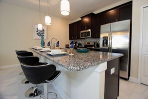 House, Multiple Beds (4888 Storey Lake) | Private kitchen | Fridge, microwave, stovetop, dishwasher - 4888 Storey Lake (Kissimmee)