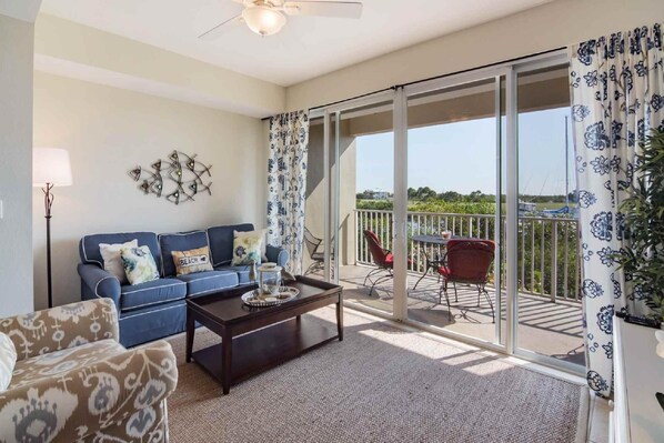 Appartement, plusieurs lits (433 Little Harbor) | Salle de séjour