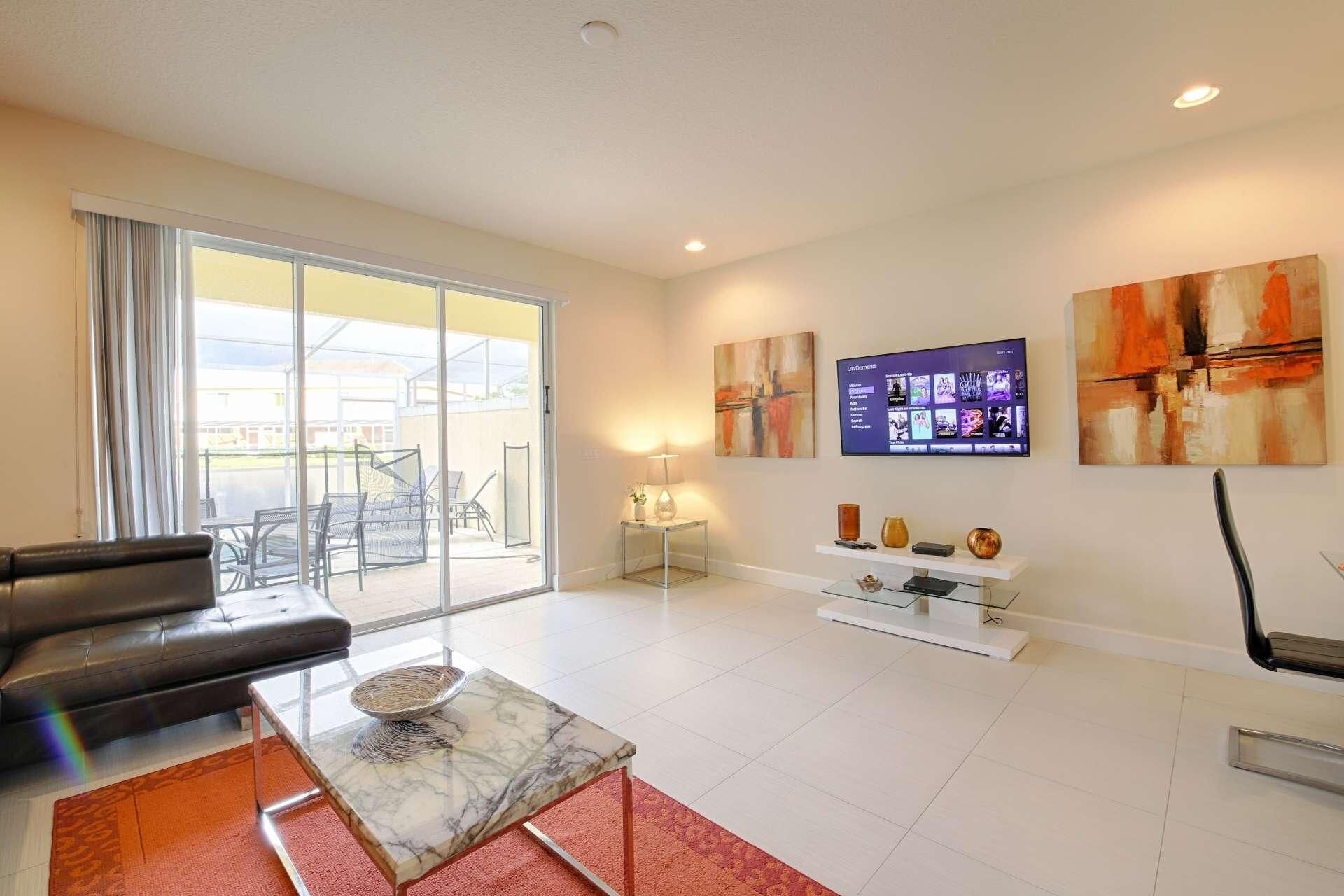 Apartment, Multiple Beds (1514 Dream) | Living room | Flat-screen TV, video games, DVD player