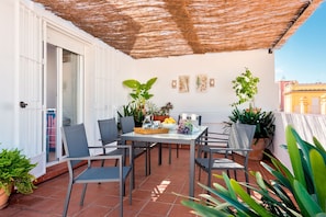 Apartment (3 Bedrooms) | Terrace/patio - Genteel Home Alfalfa Terrace (Seville)